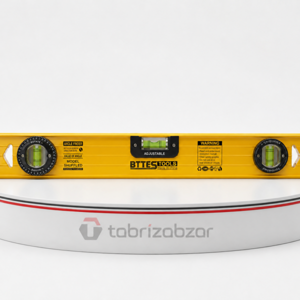 تراز بنایی زاویه‌سنج‌دار BTTS TOOLS طول ۵۰ سانتی‌متر