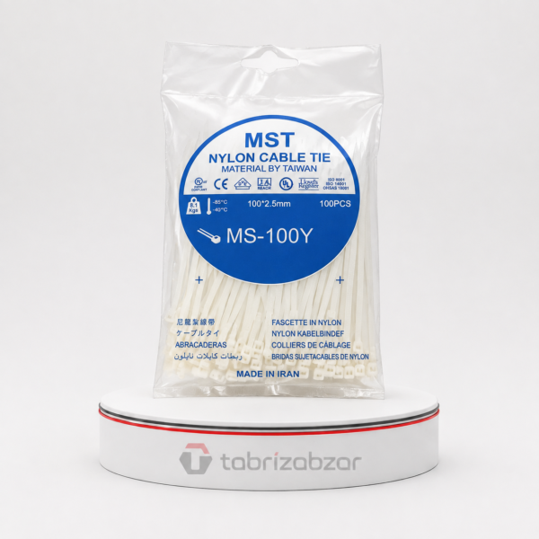 بست کمربندی نایلونی MST مدل MS-100Y