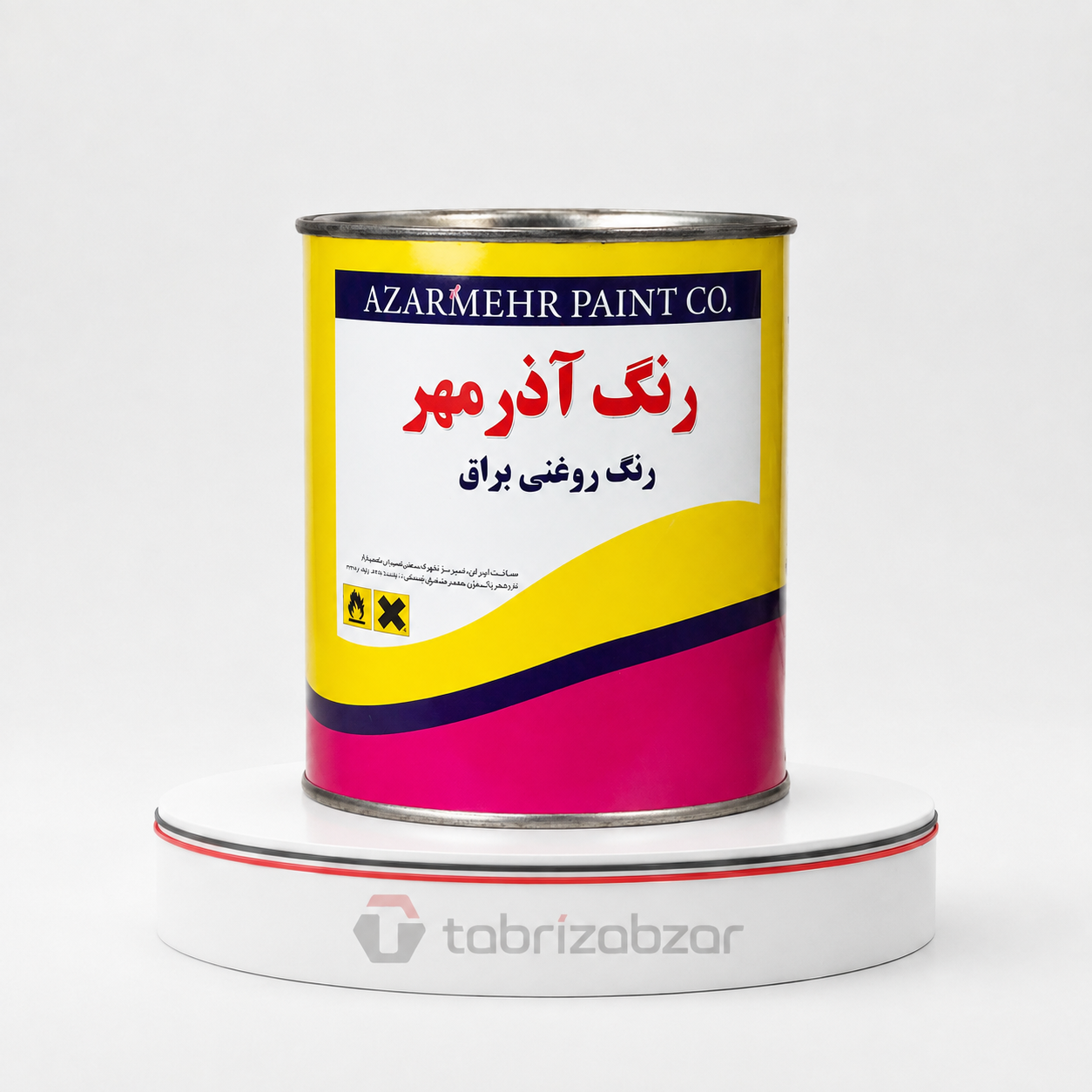 ChatGPT Image Aug 5, 2026 at 12_04_36 PM رنگ روغنی براق آذرمهر قرمز ۱ کیلو گرم - Image 1
