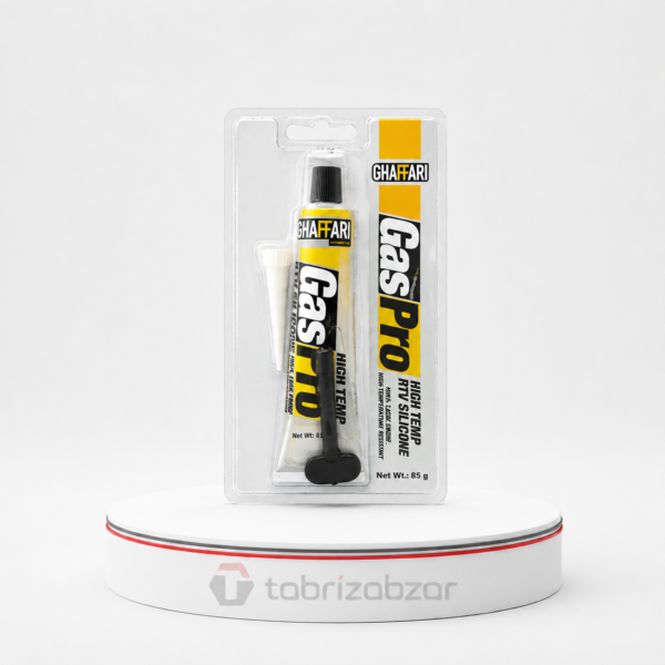 چسب سیلیکون واشرساز غفاری مدل Gas Pro  وزن 85 گرم